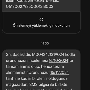 Güneşten Solan Mavi Kot Pantolon Ve Değişim Talebi