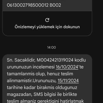 Güneşten Solan Mavi Kot Pantolon Ve Değişim Talebi