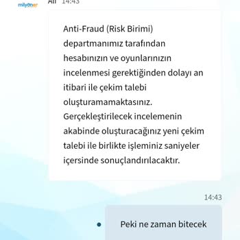 Çekim Talebi Sorunu Ve Hesap Engelleme Mağduriyeti