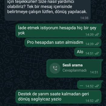 Gamelobi.com'dan Aldığım Hesabı İade Edemiyorum