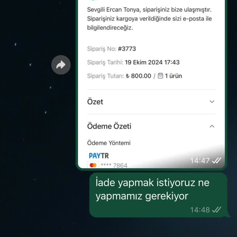 İletişim Eksikliği Ve İade Sorunları