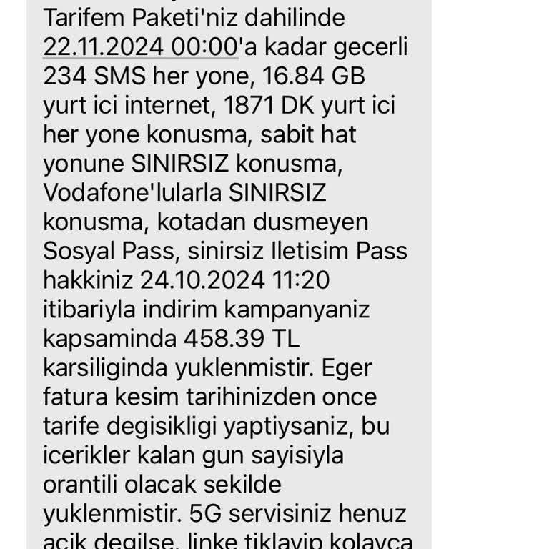 Tarife Değişikliği Sorunu Ve İletişim Eksikliği