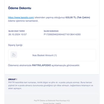 Lapadio.com'dan Sipariş Sonrası Ulaşılamayan Müşteri Hizmeti