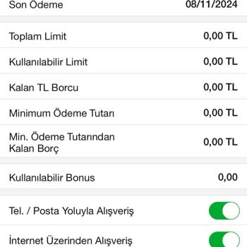 Garanti Bankası'nda Limit Artışı Sorunu