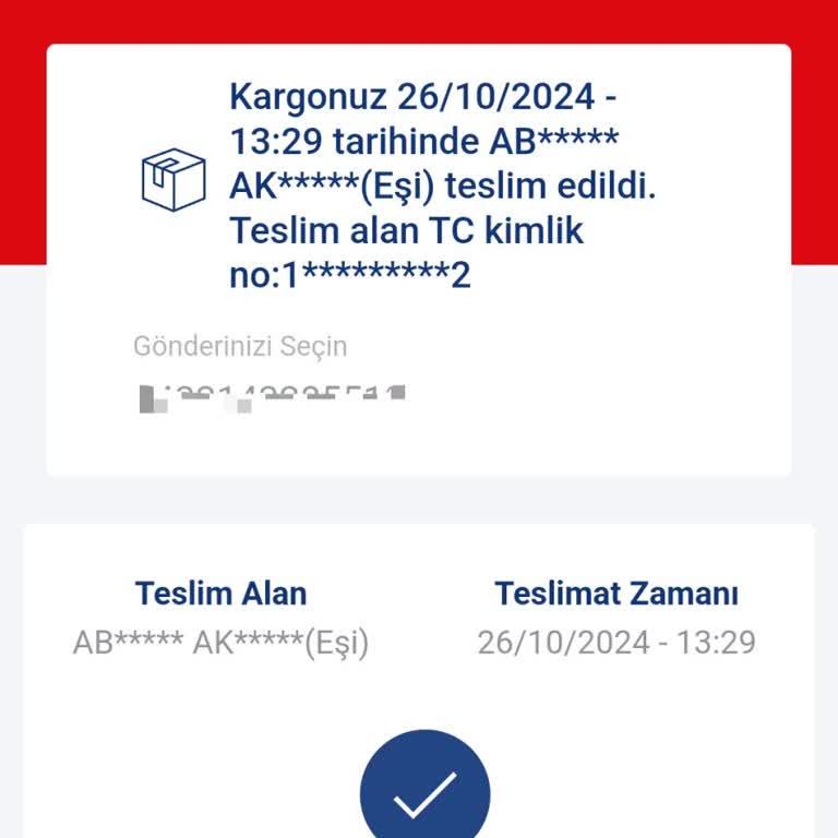 Kargom Tanımadığım Birine Teslim Edildi, Çözüm Bekliyorum