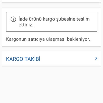 İade Edilen Ürünün Teslim Alınmaması Sorunu