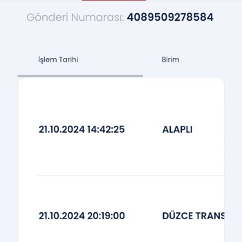 Kayıp Kargo Ve Bilgilendirme Eksikliği