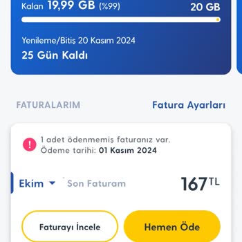 Turkcell'de Tarife Değişikliği Ve Ekstra Ücret Sorunu