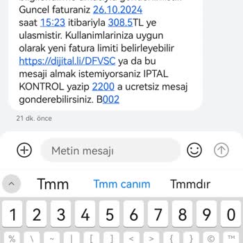 Turkcell'de Tarife Değişikliği Ve Ekstra Ücret Sorunu