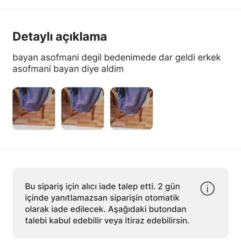 Tutarsız İade Politikası