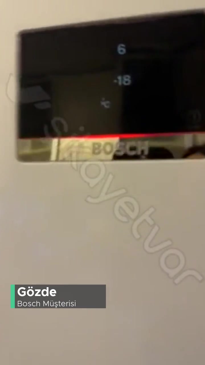 Bosch Buzdolabı Almak Pişmanlıktır! videonun kapak resmi