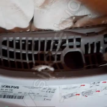 Altus Çamaşır Kurutma Makinesi Liflerinin Dışarı Taşması!