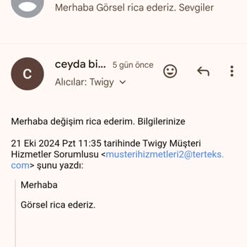 Twigy'den Aldığım Panduflar 24 Saatte Yırtıldı