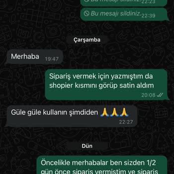 Defolu Ürün Ve İlgisiz Müşteri Hizmetleri