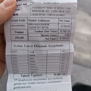 Gaziantep Uğurlu Çeyiz'de Müşteri Memnuniyeti Sorunu