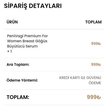 Göğüs Toparlayıcı Serum Alışverişinde Yaşanan Sorunlar