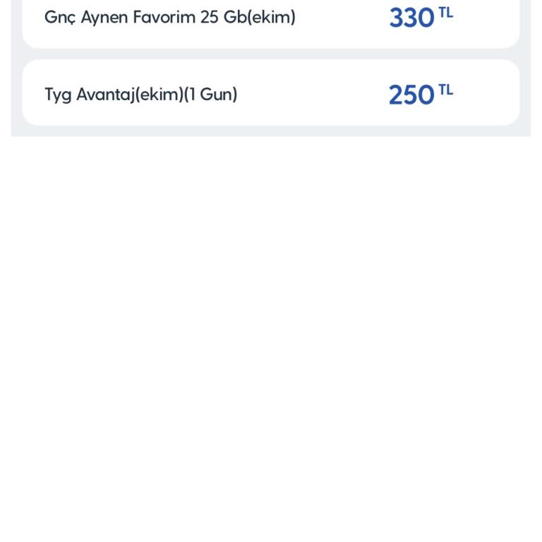 Haksız Fatura Ücreti: Tyg Avantaj Paketi