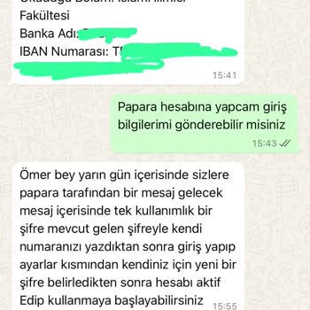 Şüpheli Burs Araması Ve Kişisel Bilgi Güvenliği Endişesi