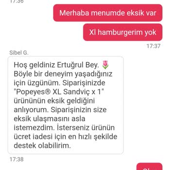 Eksik Ürün Ve Yetersiz İade Süreci