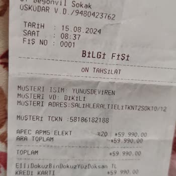 A101'den Aldığım Elektrikli Motor Hala Teslim Edilmedi