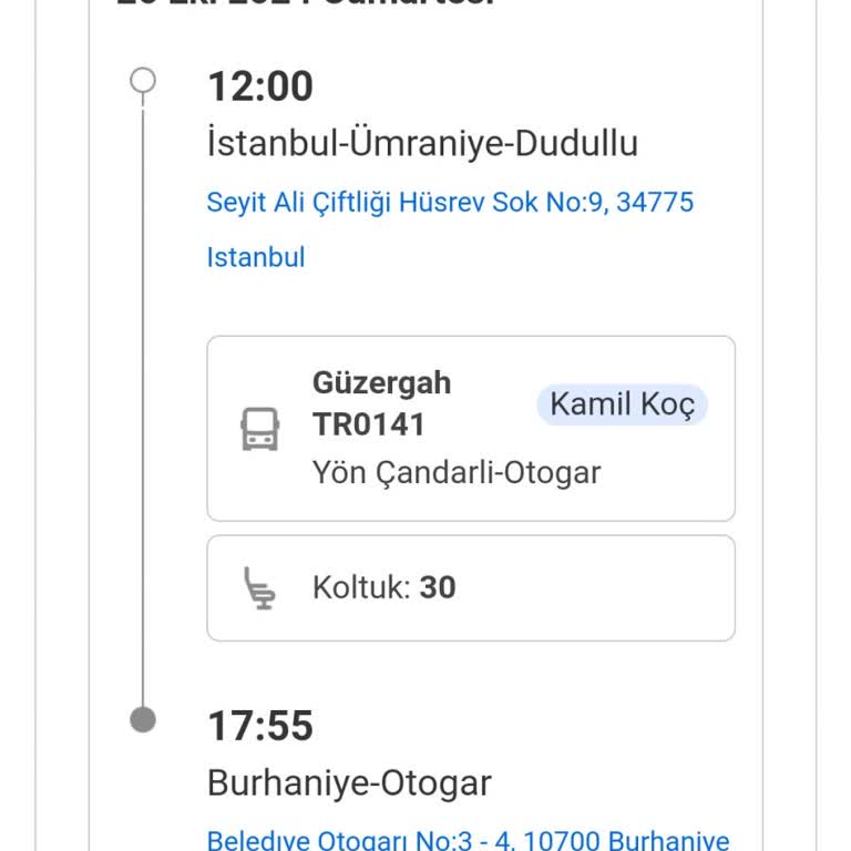 Kamil Koç İle Yolculukta Zaman Kaybı Ve Hizmet Eksikliği