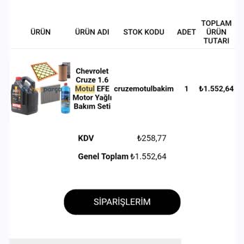 Bakım Seti Yağının Araca Verdiği Zarar Ve Firma İlgisizliği