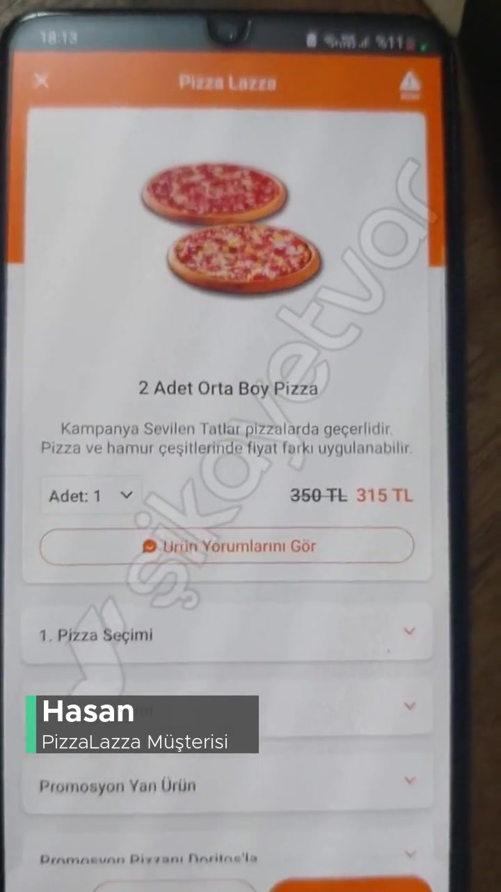 PizzaLazza Cimriliği Pintiliği Bu Kadar da Olmaz! videonun kapak resmi