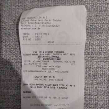 Yanlış Fiyatlandırma Ve İade Sorunu: Piyalepaşa Şubesi