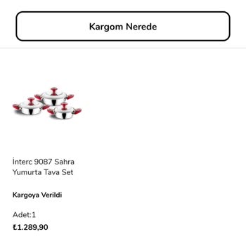 Çetinkaya Kayıp Sipariş Ve İlgisizlik