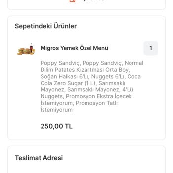 Yanlış Sipariş Ve Yetersiz Çözüm