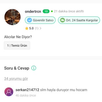 Kargolanmayan Ürün Ve Ulaşılamayan Müşteri Hizmetleri