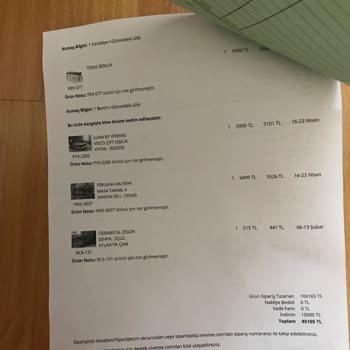 Vivense Mobilya Teslimat Ve Kalite Sorunları