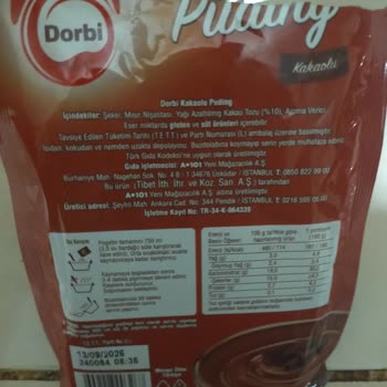 A101 Dorbi Puding Sorunu