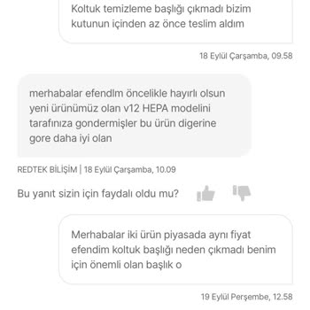 Eksik Parça Ve Yetersiz Müşteri Hizmeti