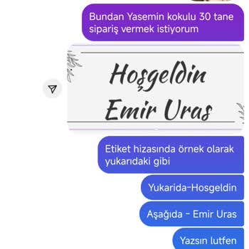 Sipariş Sorunu Ve İletişim Eksikliği