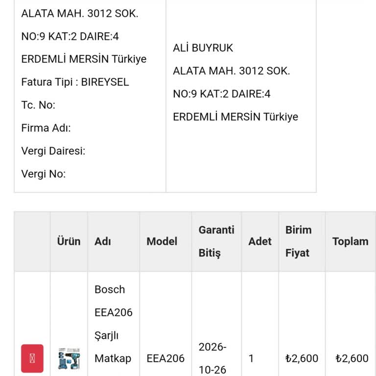 Ekinler Profesyonel El Aletleri Firması İle Yaşadığım Büyük Hayal Kırıklığı