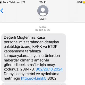 Yanıltıcı Bilgilendirme Ve İstenmeyen Reklam Mesajları