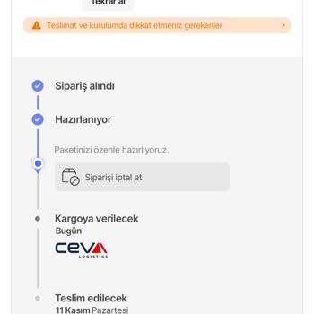 Kargo Ve İletişim Sorunlarıyla Dolup Taşan Alışveriş Deneyimi