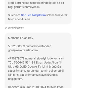 Kargo Ve İletişim Sorunlarıyla Dolup Taşan Alışveriş Deneyimi