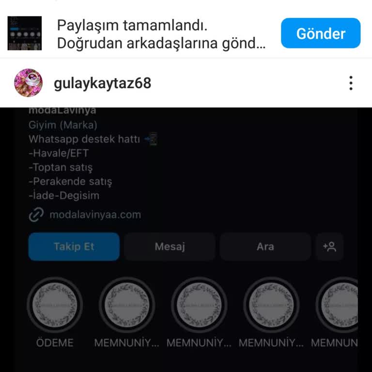 Moda Lavinya'dan Yanıtsız Kalan Ödemeler