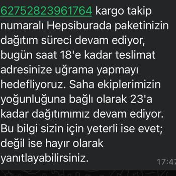 Hepsijet Kargo İle Teslimat Sorunu