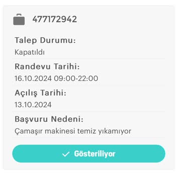 Arçelik Çamaşır Makinesi Sıkma Sorunu