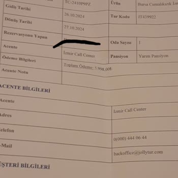 Beklenmedik Otel Değişikliği Ve Memnuniyetsizlik