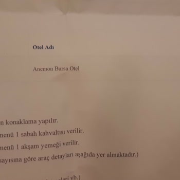 Beklenmedik Otel Değişikliği Ve Memnuniyetsizlik