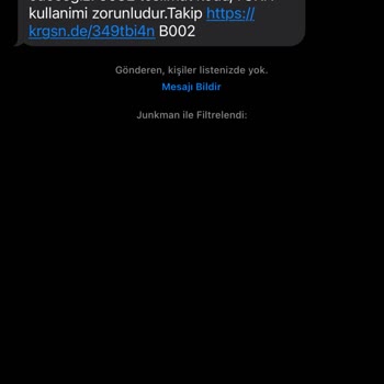 Yanlış Teslimat Bilgisi Ve Yanıltıcı Mesajlar