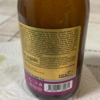 Argivit Şurubunda Köpürme Ve Koku Sorunu