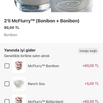 McDonald's Eksik Ürün Teslimatı Ve Sorumluluk Alınmaması