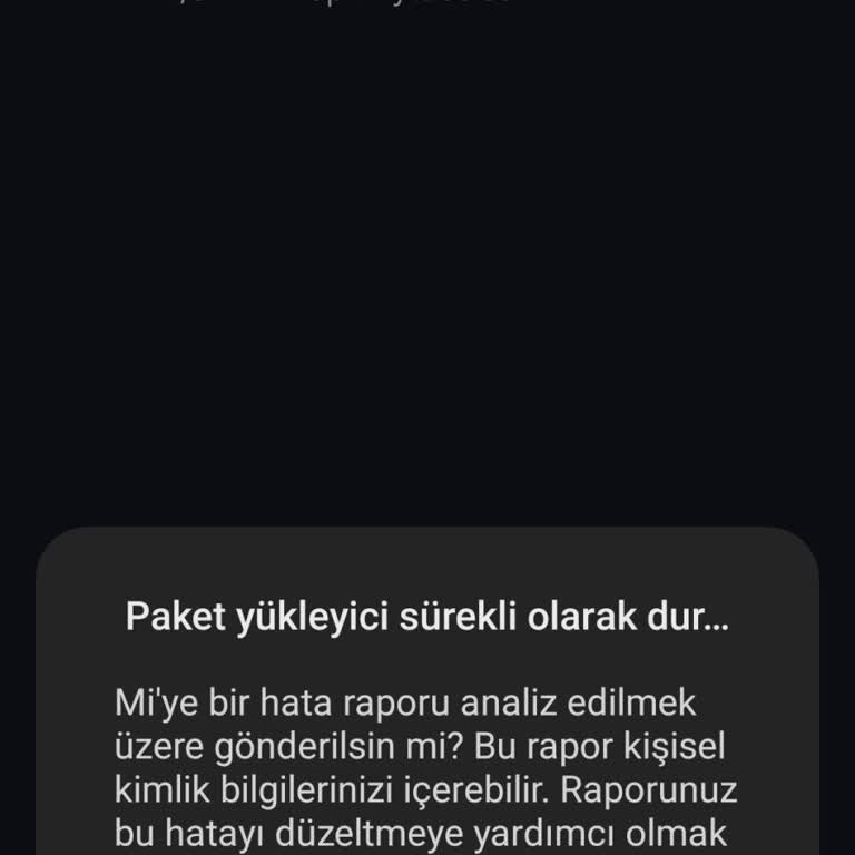 MIUI Hatası Yüzünden Uygulama Yüklenemiyor
