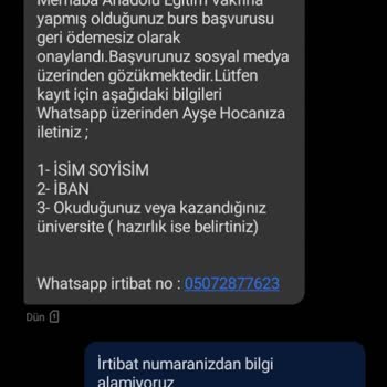 Burs Onayı Sonrası İletişimsizlik Ve Kişisel Veri Endişesi