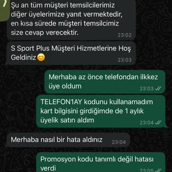 Ssport Plus Üyelik İptali Ve Müşteri Hizmetleri Hayal Kırıklığı